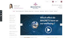 Desktop Screenshot of magnetix-wellness.com